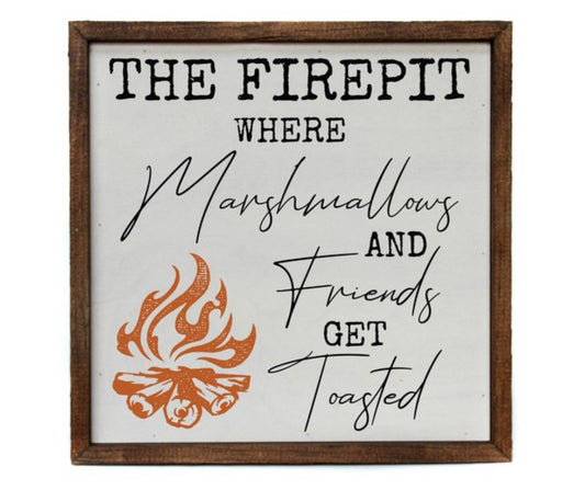Firepit Sign