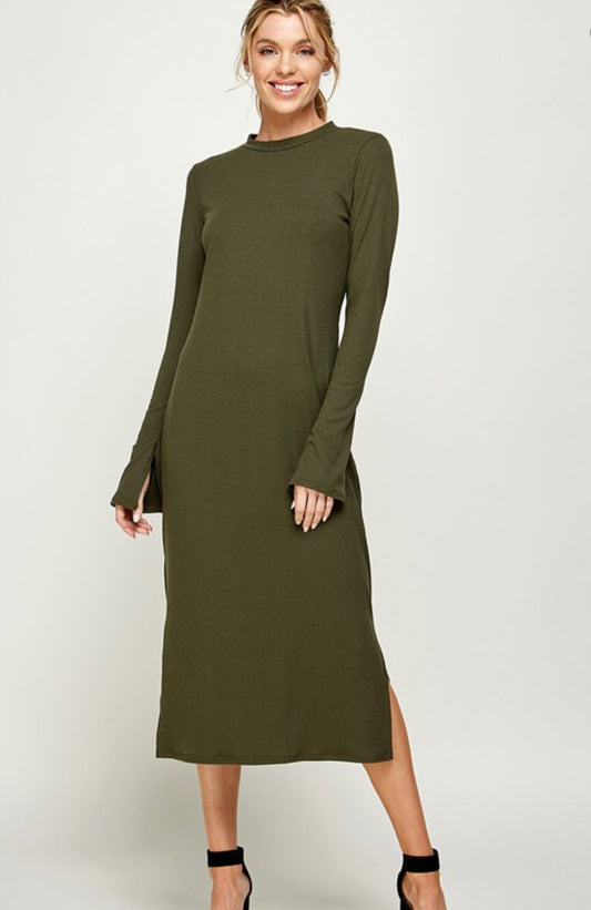 Extend The Olive Branch Dress