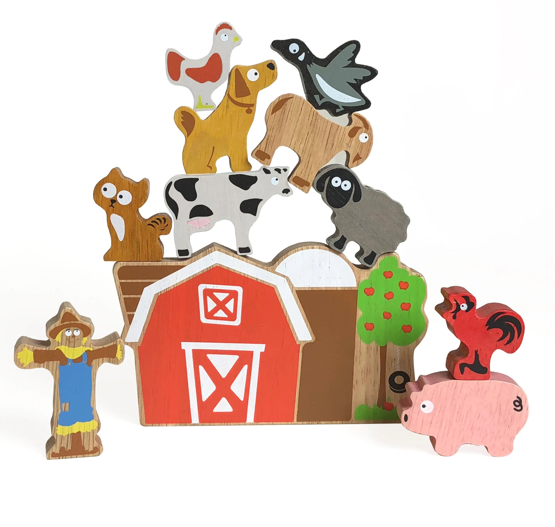 Balance Barn Game And Farm Playset