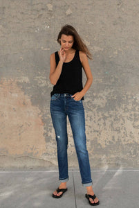 Katherine Hi-Rise Boyfriend Jeans