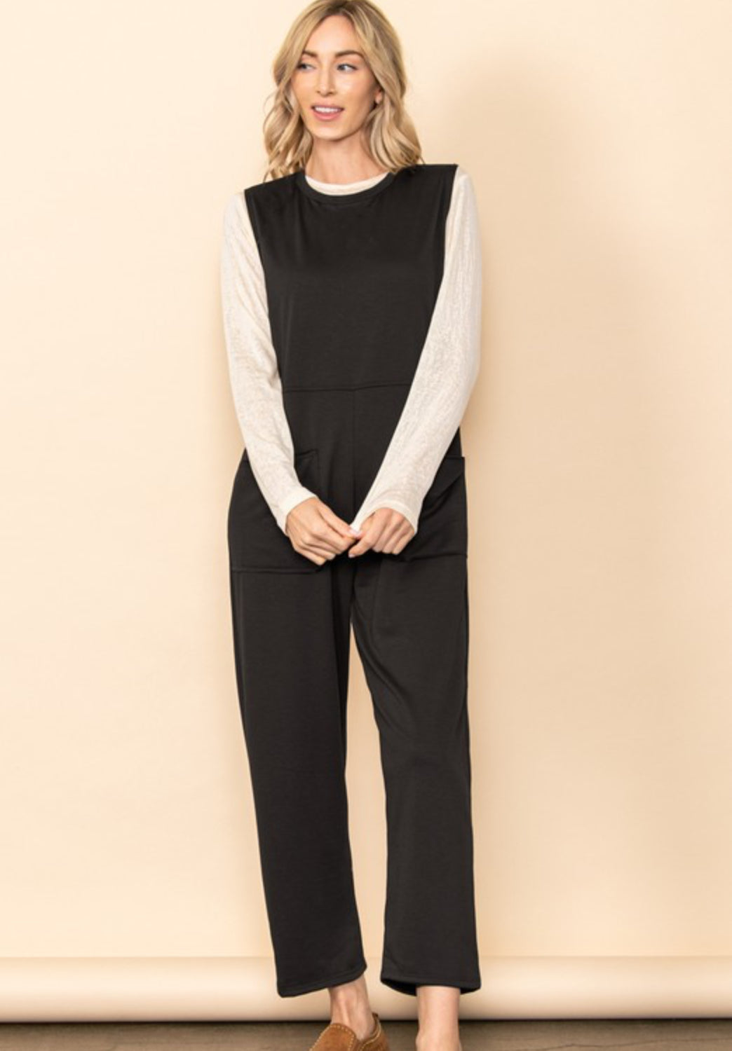 French Terry Jemper Jumpsuit