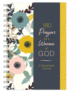 180 Prayers For A Woman Of God ~ Devotional Journal