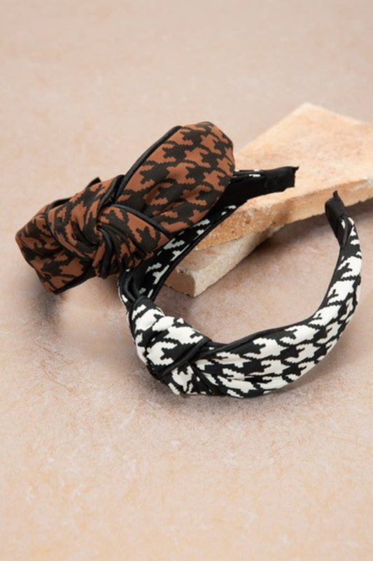 Houndstooth Headband