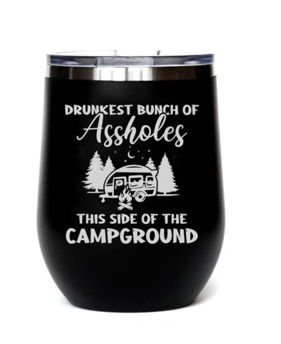 Drunkest Campground Tumbler - 16 oz.