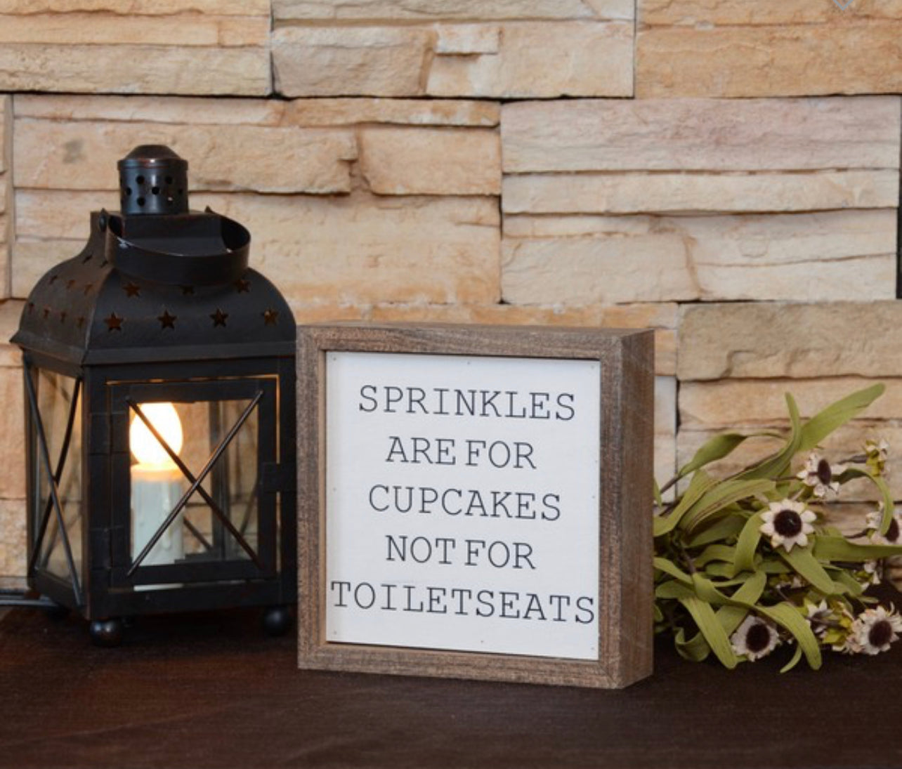 Cupcake Sprinkles Sign