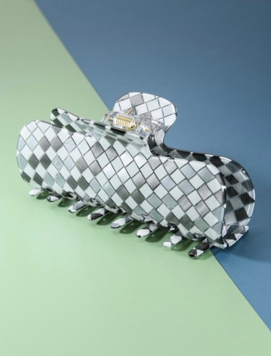 Chunky Checkers Claw Clip
