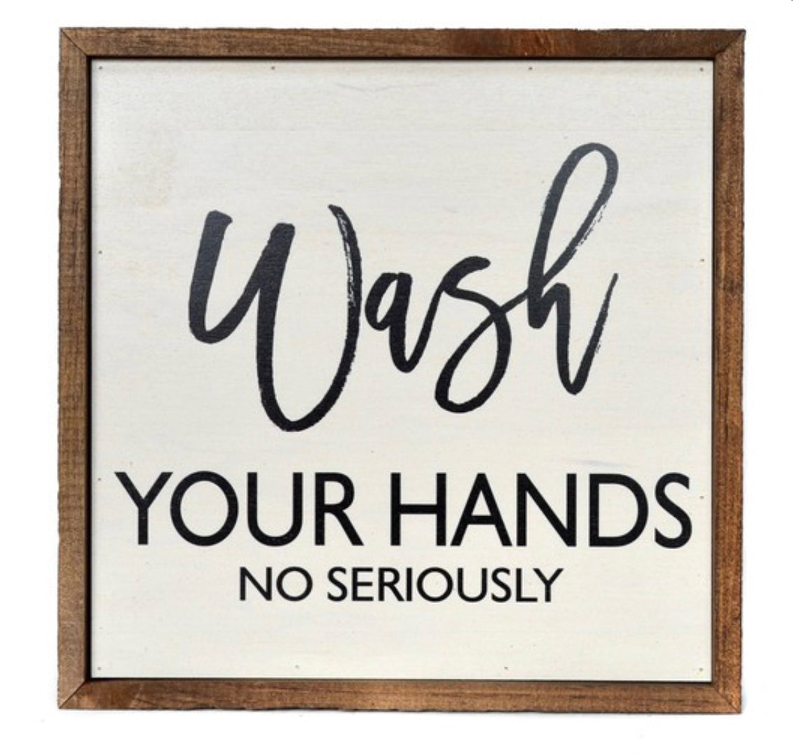 Wash Your Hands Sign