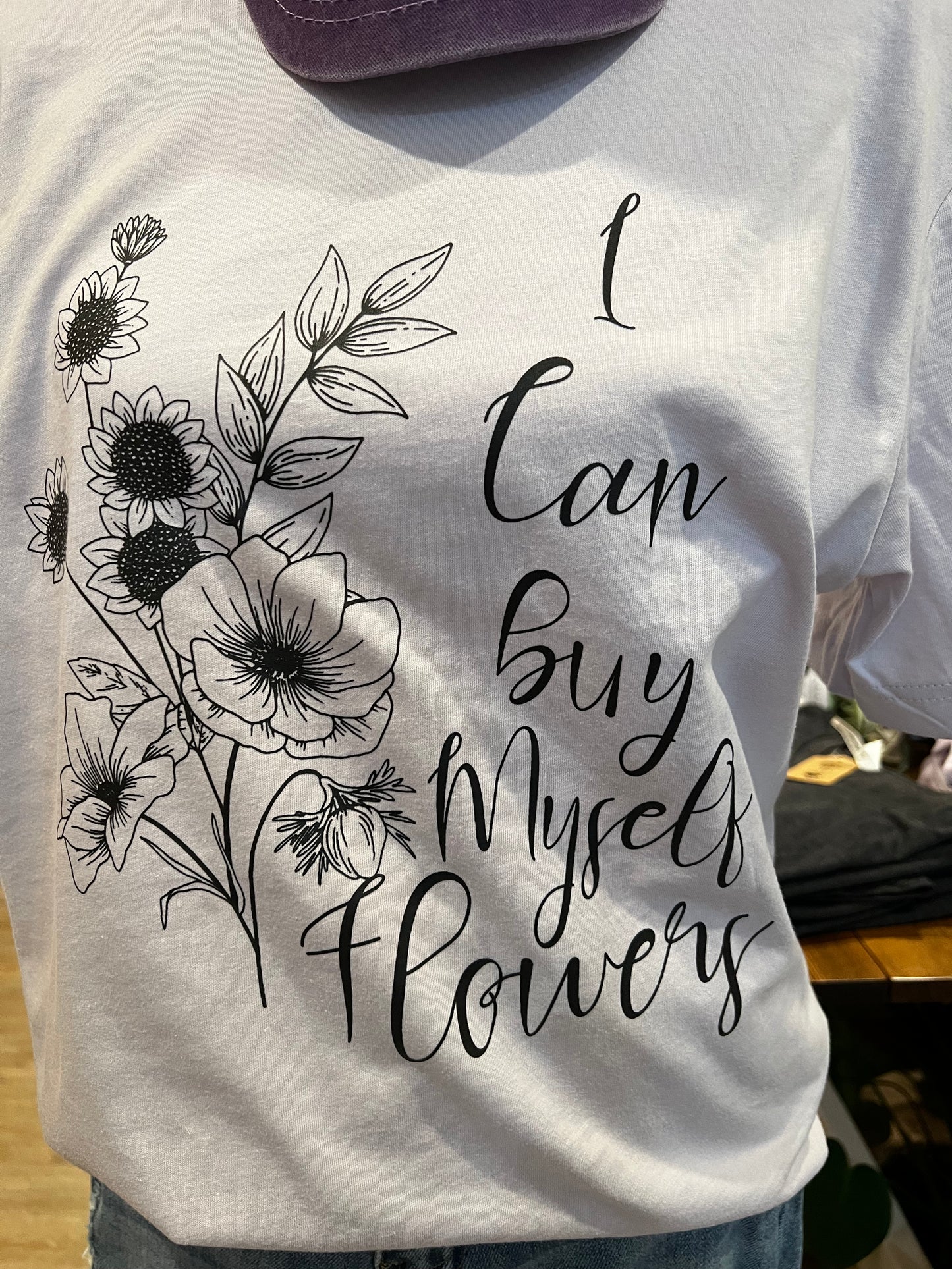 Buy Myself Flowers Graphic Tee