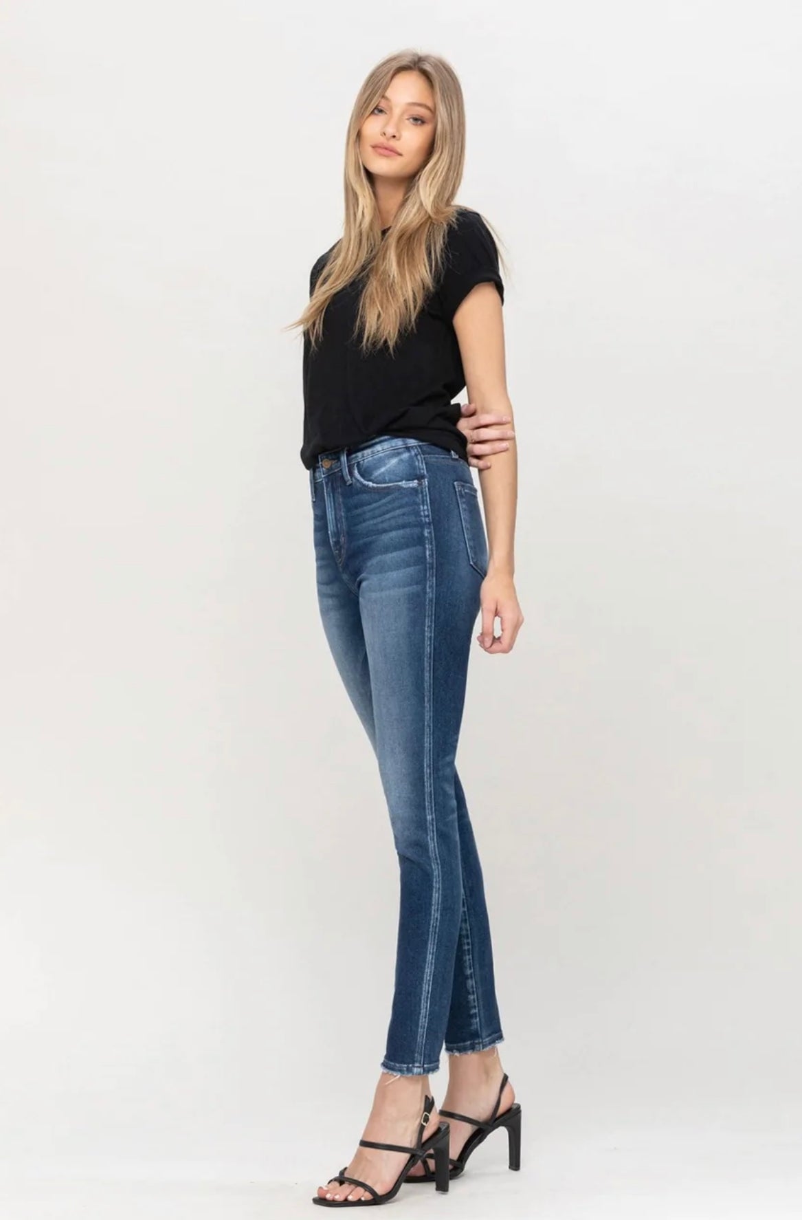 Selma High-Rise Ankle Skinny Jeans